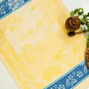 Honey Bees Jacquard Woven Cotton Tea Towel