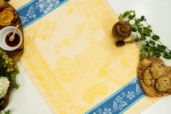 Honey Bees Jacquard Woven Cotton Tea Towel