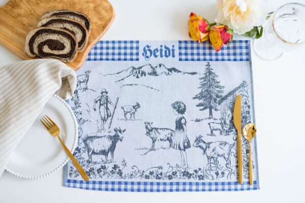 Heidi jacquard woven tea towel