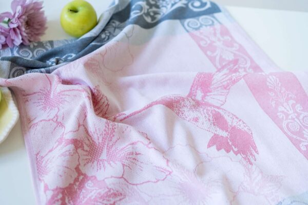 Hummingbird Jacquard Woven Tea Towel