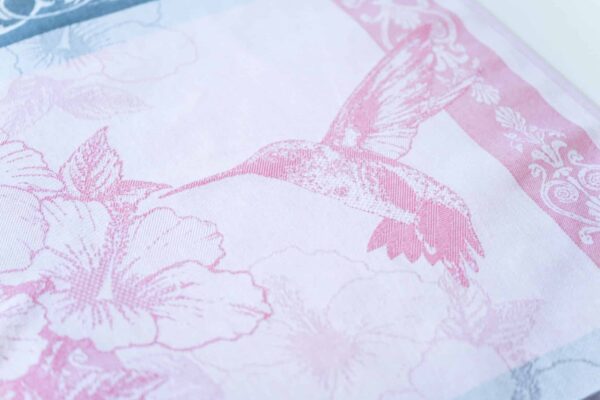 Hummingbird Jacquard Woven Tea Towel