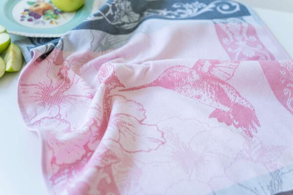 Hummingbird Jacquard Woven Tea Towel