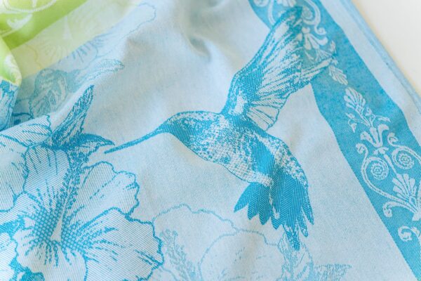 Hummingbird Jacquard Woven Tea Towel