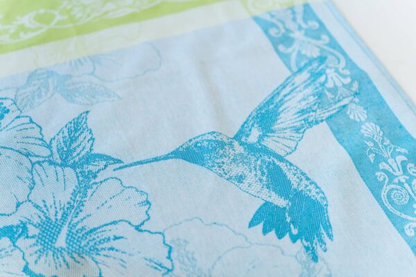 Hummingbird Jacquard Woven Tea Towel