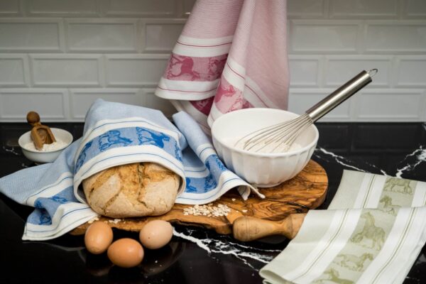 Horses Jacquard Woven Tea Towels