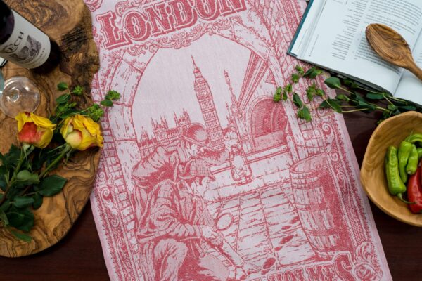 Sherlock Holmes Jacquard Woven Cotton Tea Towel